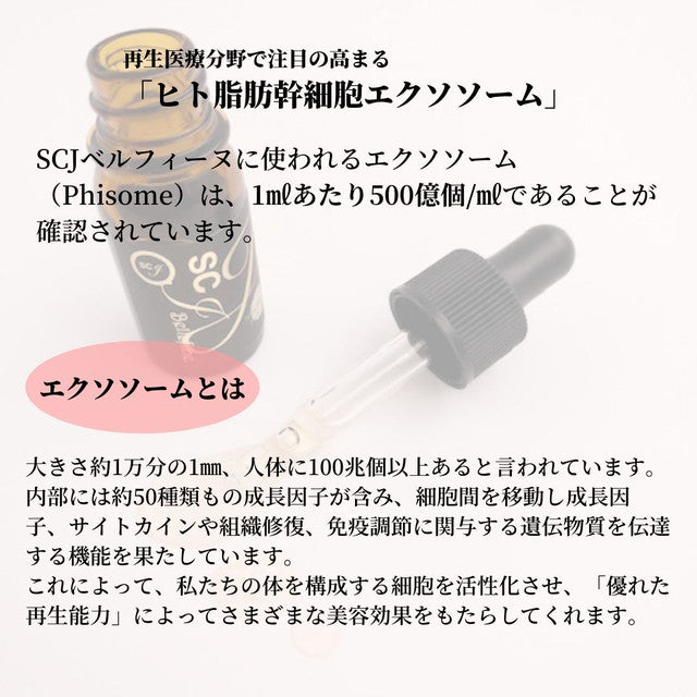 【国内製造ヒト幹細胞美容液】SCJベルフィーヌ5ml